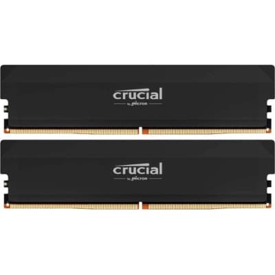 Модуль пам'яті для комп'ютера DDR5 64GB (2x32GB) 6400 MHz Pro Overclocking Black Micron (CP2K32G60C40U5B)