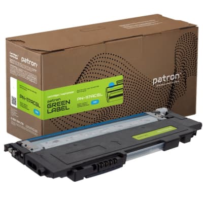 Тонер-картридж Patron HP 117A (W2071A) cyan Green Label (PN-117AСGL)