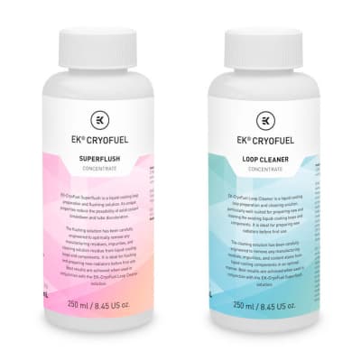 Охолоджуюча рідина Ekwb EK-CryoFuel Loop Cleaner + Superflush (Concentrate 250 (3831109897720)
