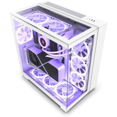 Корпус для ПК NZXT H9 Elite Edition White (CM-H91EW-01)