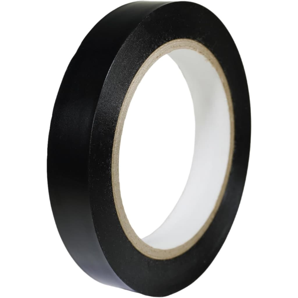 Ізоляційна стрічка XILIN 0.13мм*18мм*15м Black, temp0+80°С, 600V, 10 шт. (0,13мм*18мм*15м-Bk)