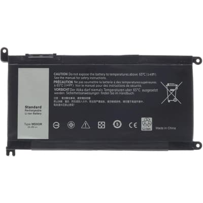 Акумулятор до ноутбука Dell Inspiron 15-5568 WDX0R, 41Wh (3700mAh), 3cell, 11.4V, Li-ion AlSoft (A71072)
