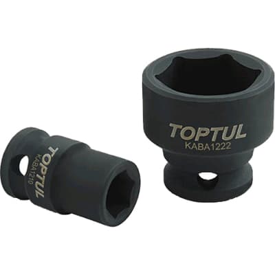 Торцева головка Toptul 1/2" 6-гранна ударна 38мм (KABA1638)