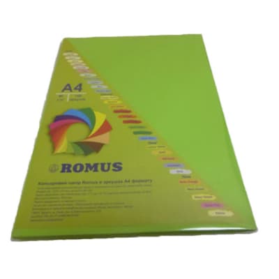 Папір Romus A4 160 г/м2 100c, green light (R50164)