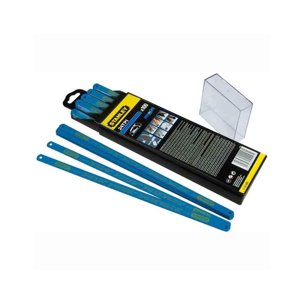 Полотно Stanley ножовочне "Laser", універсальне, біметалеве, TPI 24, 300мм (1-15-558)