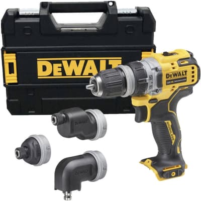 Шуруповерт DeWALT XR Li-Ion 12 В зі змінними насадками, 57.5 Нм, TSTAK (без АКБ та ЗП) (DCD703NT)