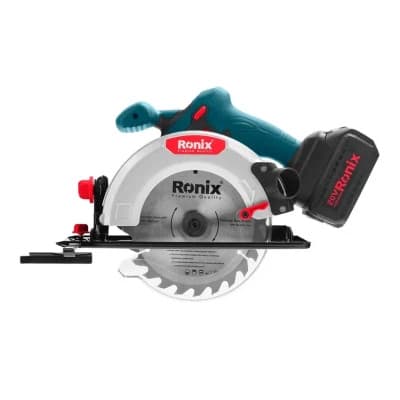 Дискова пила Ronix циркулярна 20Вт, 165мм, 4Ah x 2 (8609)