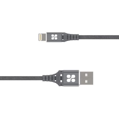 Дата кабель USB 2.0 AM to Lightning 1.2m grey Promate (nervelink-i.grey)