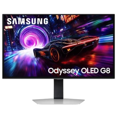 Монітор Samsung 32" Odyssey G8 G81SF (LS32FG812SIXUA) OLED Silver 240Hz