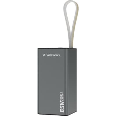 Батарея універсальна Wozinsky 30000mAh, K65+ 65W 30000mAh 2*USB-C, USB-A (5907769364457)