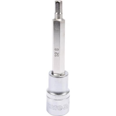 Торцева головка Yato зі вставкою HEX (YT-04392)