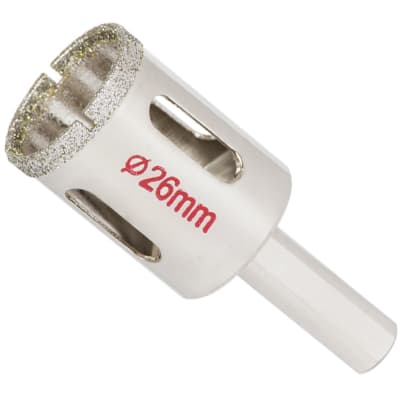 Коронка Sigma алмазна по кераміці та склу 26мм (1541261)