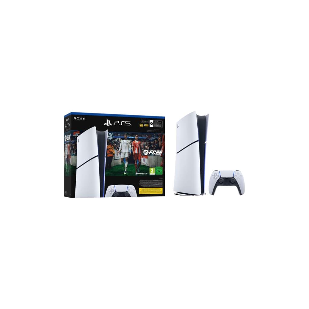 Ігрова консоль Sony Playstation 5 Slim Digital 825GB (+EA SPORTS FC 26) (1000049864)