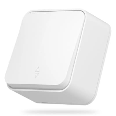 Перемикач Videx BINERA IP20 зовнішній 1кл прохідний білі (BINERA IP20 наружный 1кл проходной белы)