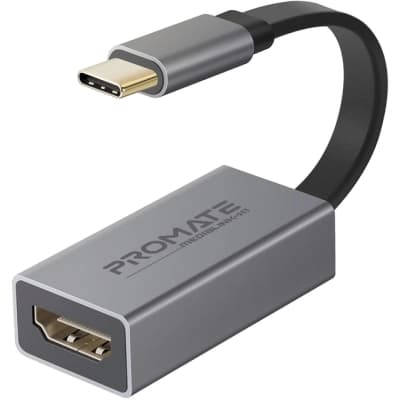 Перехідник USB-C to HDMI 4K30Hz grey Promate (medialink-h1.grey)