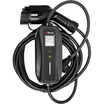 Зарядний пристрій для електромобіля HiSmart Type 1-Schuko (220V), 6-16A, 5 м (EV200849)