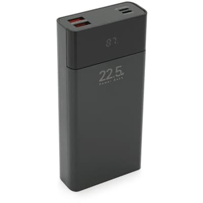 Батарея універсальна Remax 20000mAh, 20W, 2*USB+Type-C, Black (RPP-672)