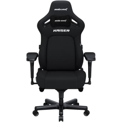 Крісло ігрове Anda Seat Kaiser 4 Fabric Size XL Black (AD12YDDC-XLL-20-B-CF)