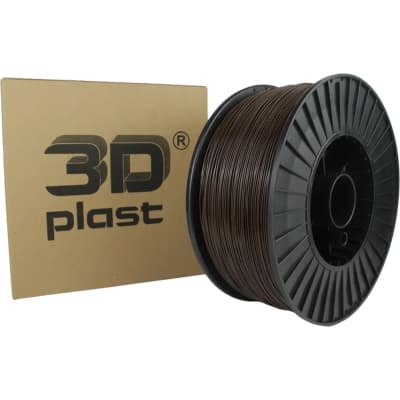 Пластик для 3D-принтера 3Dplast PLA 1.75мм, 3кг, brown (3DPLA1753BRWN)
