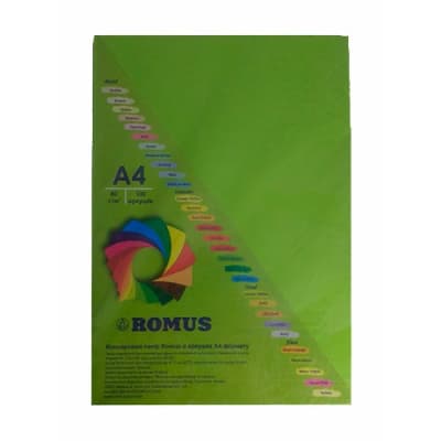 Папір Romus A4 80 г/м2 100c, green linden (R50850)