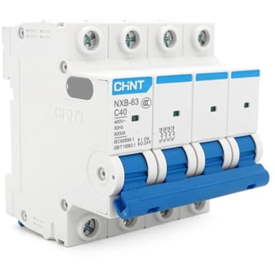 Автоматичний вимикач CHINT NXB-63-4P-C40