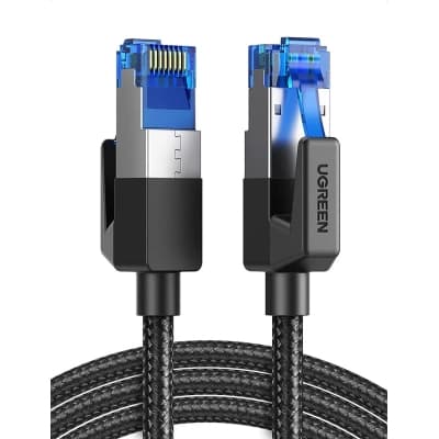 Патч-корд 2м, S/FTP cat 7 RJ-45 COPPER Ugreen (U_80431)