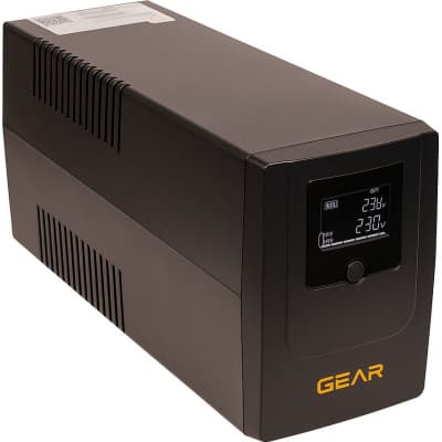 Пристрій безперебійного живлення GEAR GU-1200MLCD