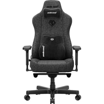 Крісло ігрове Anda Seat Kaiser 3E Fabric Size XL Dark Grey (AD23YC-XL-09-GB-CF-G01)