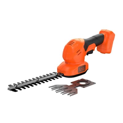 Кущоріз Black&Decker 18V, насадки - 20 см/8 мм, 10 см/18 мм (без АКБ та ЗП) (BCSS18B)