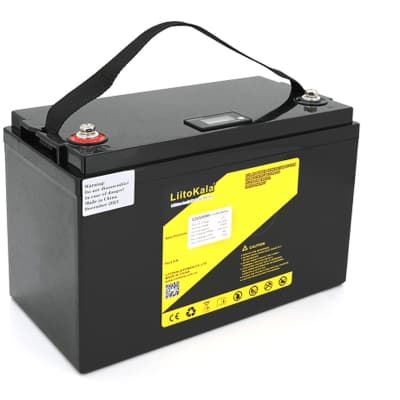 Батарея LiFePo4 Liitokala 12.8V 100Ah LCD (LiFePO4-12,8V100+LCD)