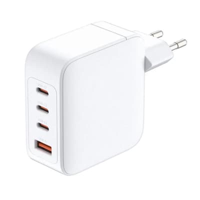 Зарядний пристрій D-Link 3xUSB-C + 1xUSB PD140W GaN white (DCF-141)