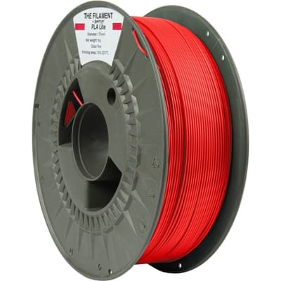 Пластик для 3D-принтера The Filament PLA Lite 1.75mm RED 1kg (TF-24219)