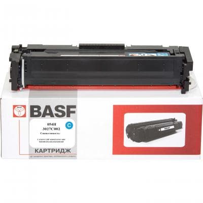 Картридж BASF Canon 054H для MF641/643/645, LBP-621/623 Cyan 2.3K (KT-3027C002)