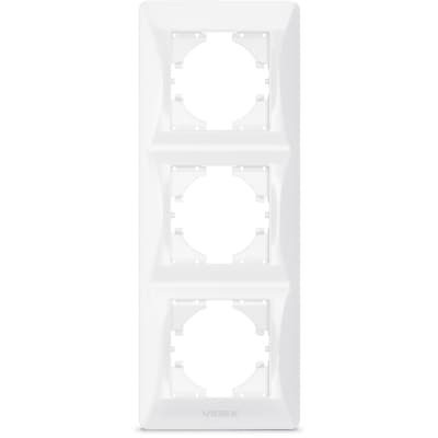 Рамка Videx BINERA біла 3 поста (VF-BNFR3V-W)