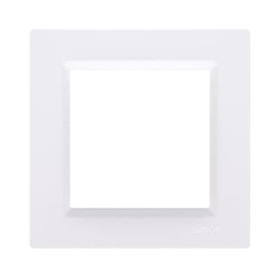 Рамка Simon 1x, біла (CR1/11)