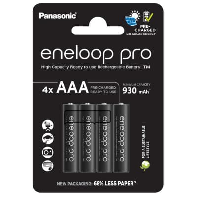 Акумулятор Panasonic Eneloop AAA 930 mAh Pro NI-MH * 4 (BK-4HCDE/4CP)