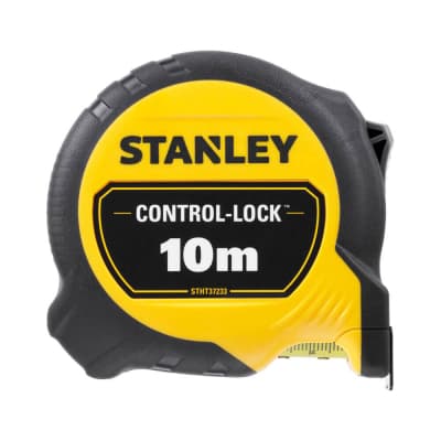 Рулетка Stanley CONTROCONTROL-LOCK 10мх25мм двостороння шкалаL-LOCK 10мх25мм, двосотроння шкала (STHT37233-0)
