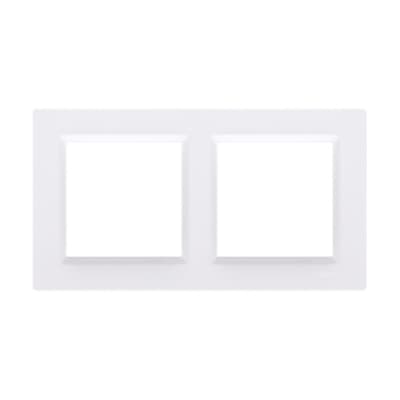 Рамка Simon 2x, біла (CR2/11)
