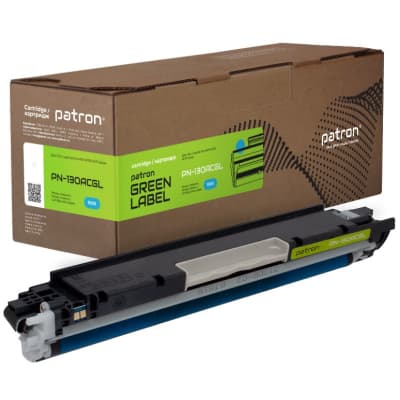 Тонер-картридж Patron HP 130A (CF351A) Green Label, cyan (PN-130ACGL)