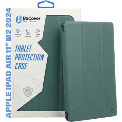Чохол до планшета BeCover Smart Case Apple iPad Air 11" M2/M3 (2024/2025) Dark Green (711385)