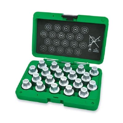 Набір торцевих головок Toptul для секреток VW 20шт. (JGAI2001)