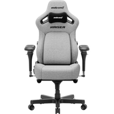 Крісло ігрове Anda Seat Kaiser 4 V2 Fabric Size XL Ash Grey (AD12YDDC-XLL-20-G-CF-03)
