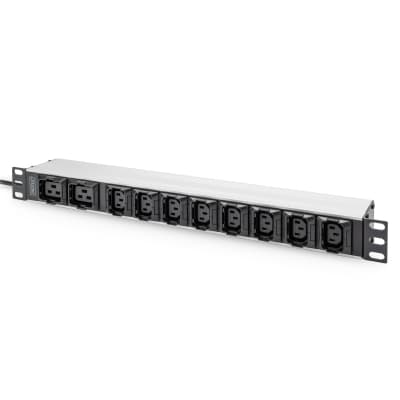 Силовий блок 19" 1U w/PDU 8xC13, 2xC19, 16A, 250V, вилка C20 Digitus (DN-95427)