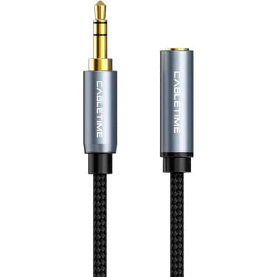Кабель мультимедійний 3.5mm M to 3.5mm F 3.0m Cabletime (CA915255)