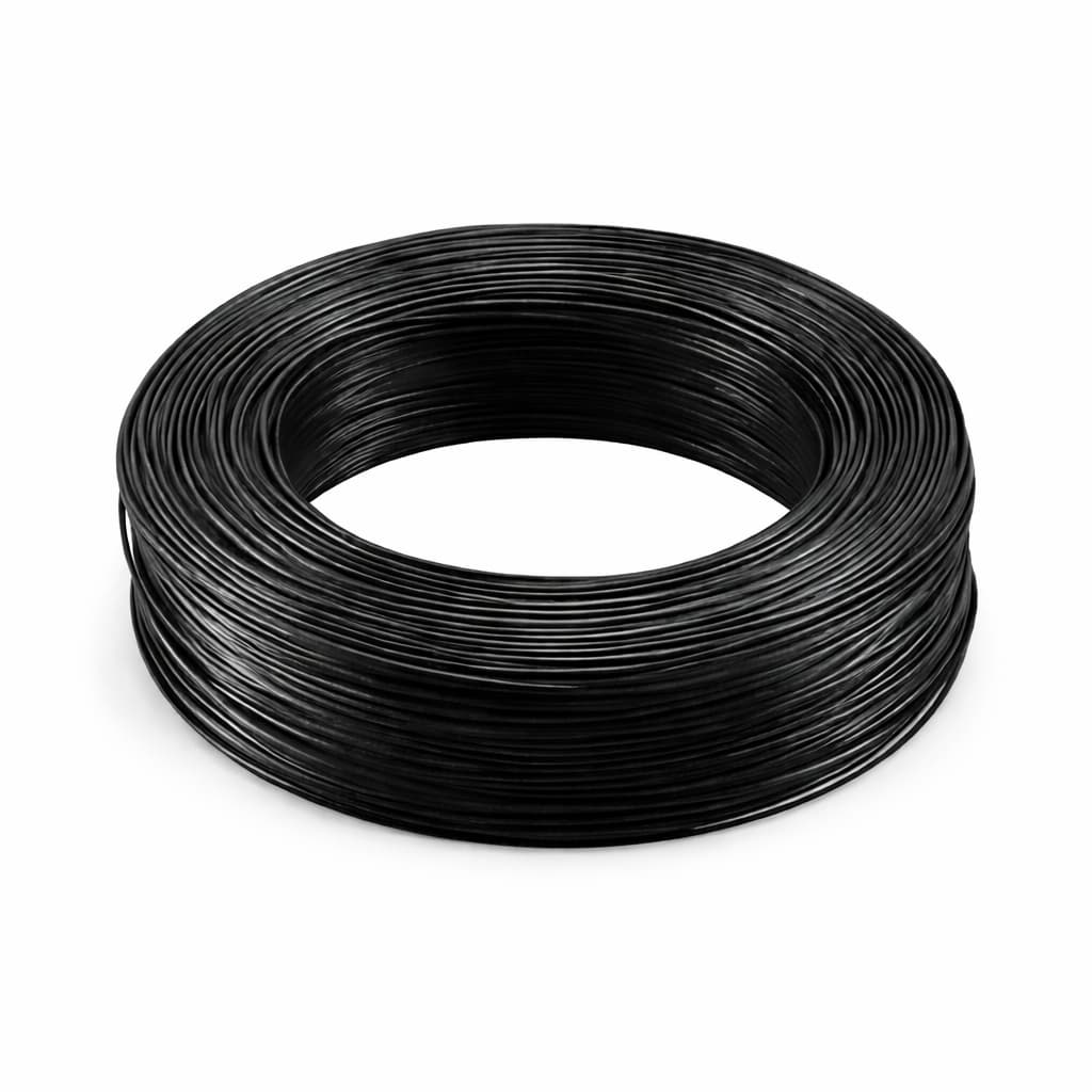 Кабель силовий MYSUN гнучкий, мідний, бухта 610м BLACK (24AWG-BK)