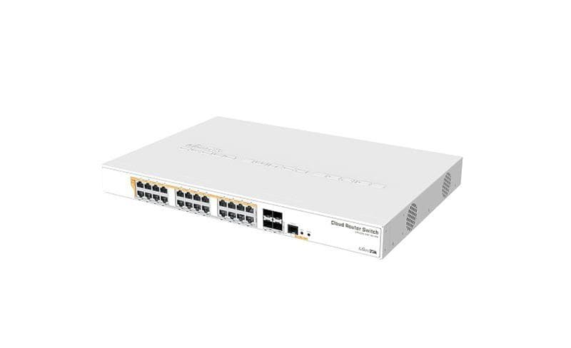 MikroTik CRS328-24P-4S+RM 24-портовий керований PoE