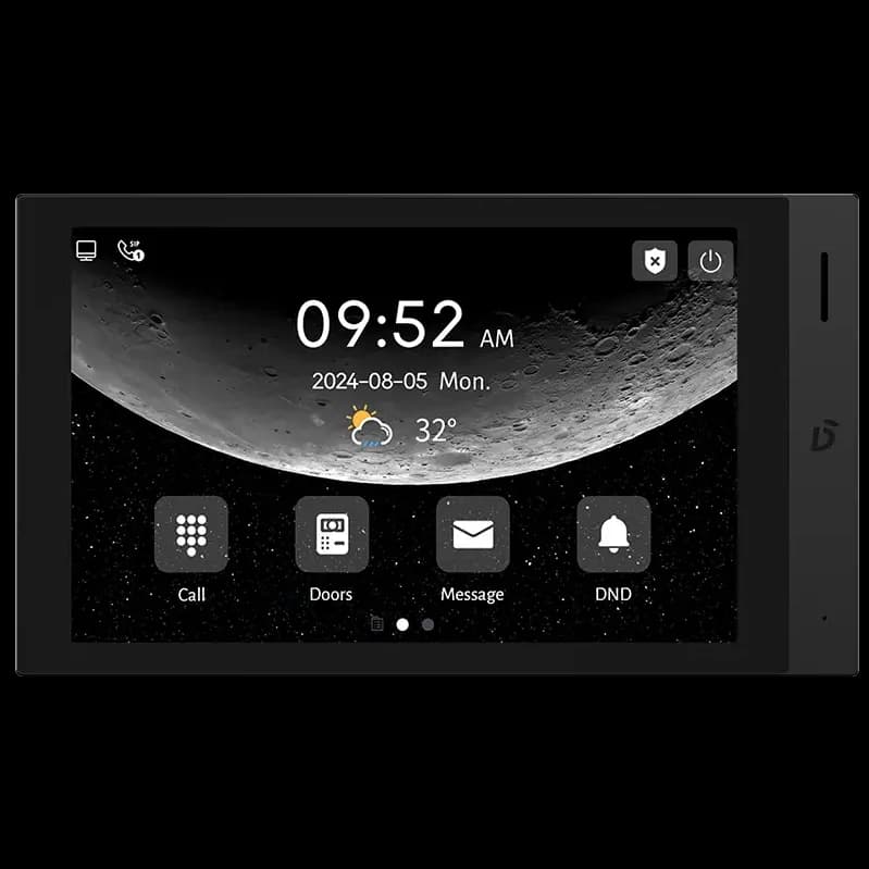 Відеодомофон Dnake H616 BLACK 8' Android 10
