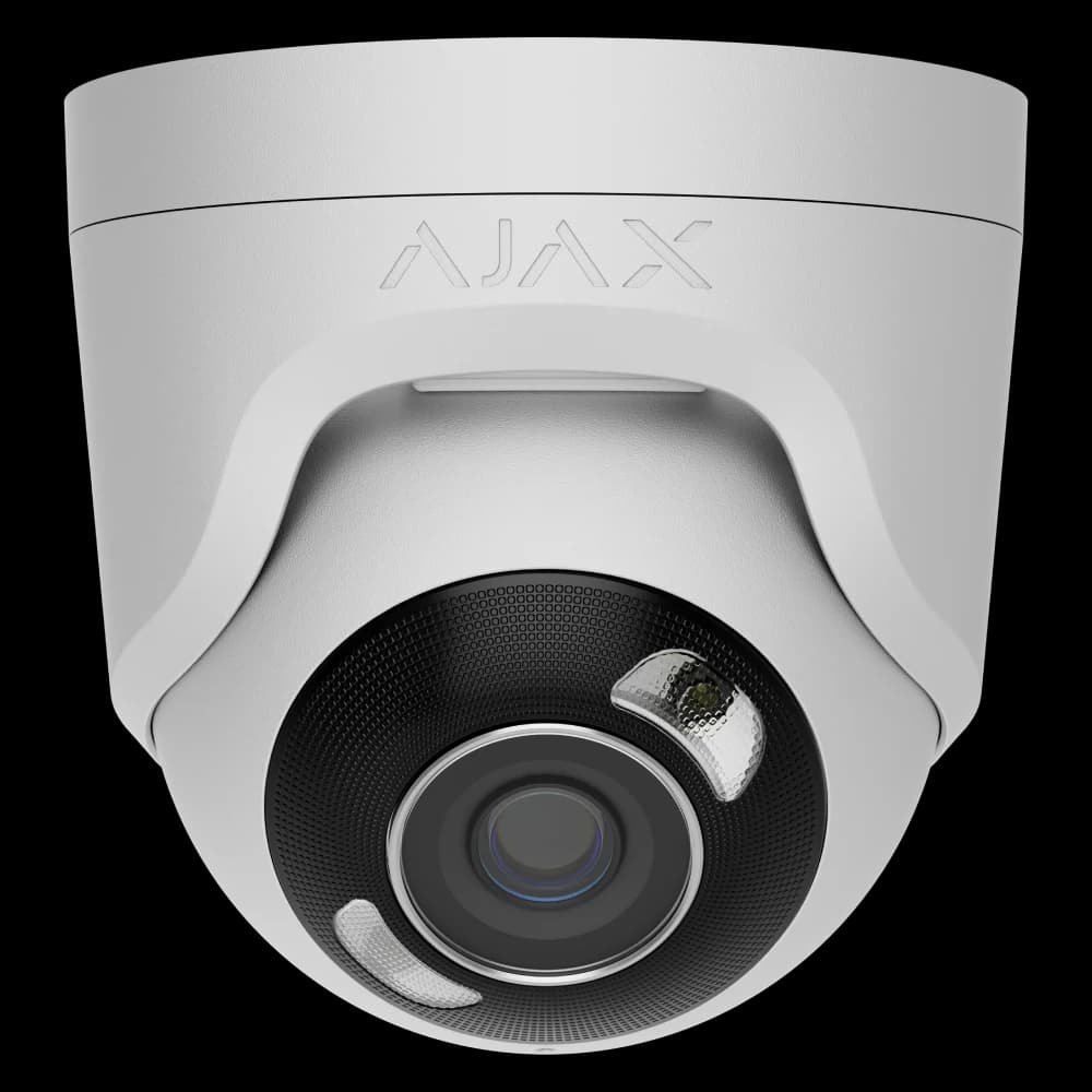 IP відеокамера Ajax TurretCam HL (8 Mp/2.8 mm) white
