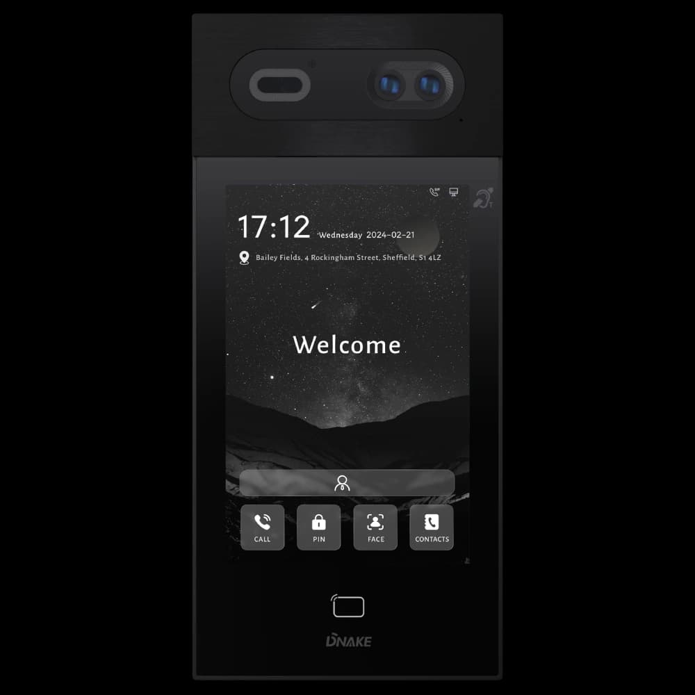 Виклична панель Dnake S617/F (врізна) S617 Android 8" IPS IK08