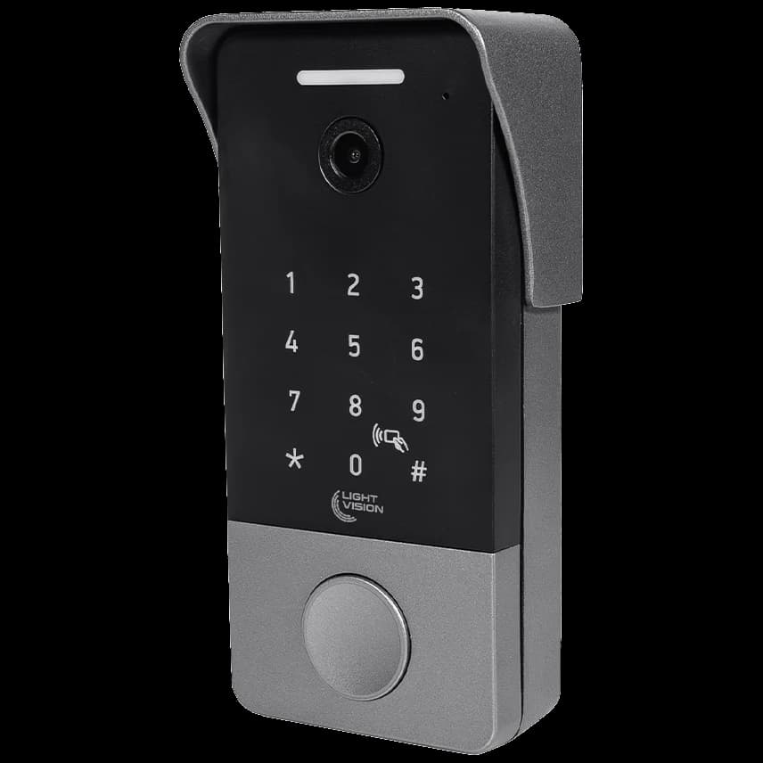 Виклична панель Light Vision RIO FHD(KEY) SILVER
